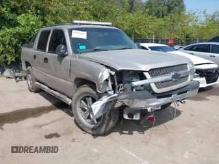 2004 Chevrolet Avalanche Z71 with VIN 3GNEK12T54G114369, listed as a IAAI auction lot 43193012 with 195,531 mi miles and . Bid and sale history available at DreamBid. Image 1.