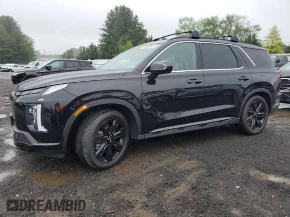 2024 Hyundai Palisade XRT with VIN KM8R3DGEXRU754807, listed as a Copart auction lot 56949805 with 16,217 mi miles and Salvage title. Bid and sale history available at DreamBid. Image 1.