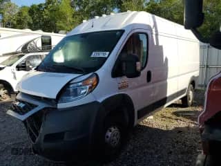 2021 Ram ProMaster z VIN 3C6ERVDG7ME500614, wystawiony jako Copart lot #58825045 z przebiegiem 136 719 mil mil oraz Szkoda całkowita • Salvage title. Historia ofert i sprzedaży dostępna na DreamBid. Obrazek 1.