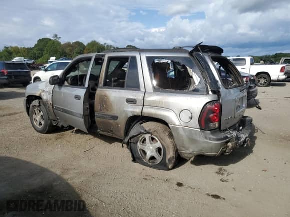 2004 Chevrolet TrailBlazer LS with VIN 1GNDT13S942214191, listed as a Copart auction lot 69380105 with Not provided miles and Clean title. Bid and sale history available at DreamBid. Image 2.