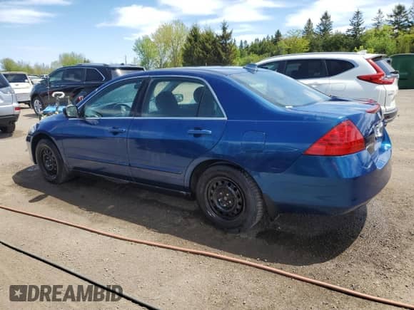 2006 Honda Accord LX SE with VIN 1HGCM56316A802853, listed as a Copart auction lot 57571255 with 407,847 mi miles and Clean title. Bid and sale history available at DreamBid. Image 2.