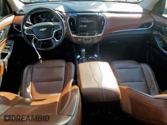 2018 Chevrolet Traverse High Country с VIN 1GNEVKKW7JJ100684, выставлен на аукционе Copart как лот 82176925 с пробегом 172 534 миль миль и Чистый • Clean title. История ставок и продаж доступна на DreamBid. Изображение 8.