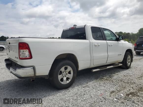 2022 Ram 1500 Big Horn z VIN 1C6RRFBG7NN206346, wystawiony jako Copart lot #67858925 z przebiegiem Nie podano mil oraz Szkoda całkowita • Salvage title. Historia ofert i sprzedaży dostępna na DreamBid. Obrazek 3.