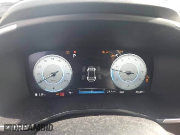 2022 Hyundai Santa Fe XRT с VIN 5NMS6DAJ7NH438222, выставлен на аукционе Copart как лот 70173525 с пробегом 29 680 миль миль и Списание • Salvage title. История ставок и продаж доступна на DreamBid. Изображение 9.