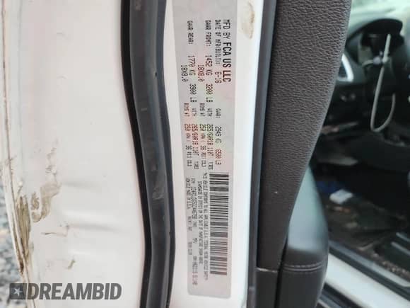 2016 Dodge Durango Limited с VIN 1C4RDJDG5GC446758, выставлен на аукционе Copart как лот 86315215 с пробегом Не указан миль и Списание • Salvage title. История ставок и продаж доступна на DreamBid. Изображение 13.