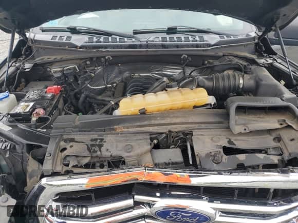 2017 Ford F-150 XLT with VIN 1FTFX1EF6HFA19671, listed as a Copart auction lot 83757265 with 73,568 mi miles and Salvage title. Bid and sale history available at DreamBid. Image 11.