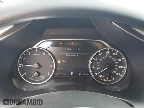 2016 Nissan Murano Platinum with VIN 5N1AZ2MG9GN164465, listed as a Copart auction lot 63429105 with 165,497 mi miles and Salvage title. Bid and sale history available at DreamBid. Image 9.