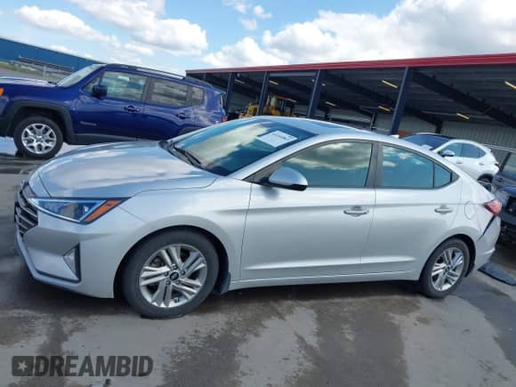 2020 Hyundai Elantra SEL with VIN 5NPD84LF0LH528047, listed as a IAAI auction lot 43164063 with 70,410 mi miles and . Bid and sale history available at DreamBid. Image 15.