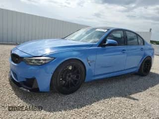 2018 BMW M3 с VIN WBS8M9C51J5K98946, выставлен на аукционе Copart как лот 61951275 с пробегом 45 234 миль миль и Чистый • Clean title. История ставок и продаж доступна на DreamBid. Изображение 1.