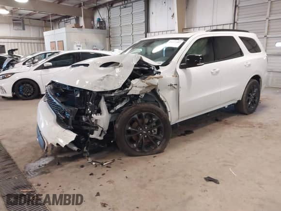 2025 Dodge Durango R/T Plus with VIN 1C4SDJCT1SC503496, listed as a IAAI auction lot 41277307 with 1,339 mi miles and . Bid and sale history available at DreamBid. Image 17.
