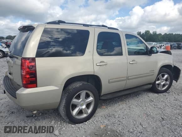 2011 Chevrolet Tahoe LT with VIN 1GNSCBE03BR290857, listed as a Copart auction lot 65931545 with 138,501 mi miles and Salvage title. Bid and sale history available at DreamBid. Image 3.