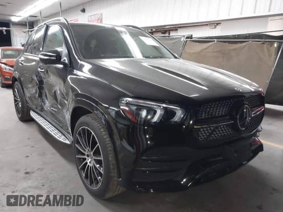 2023 Mercedes-Benz GLE 350 with VIN 4JGFB4JB7PA960797, listed as a IAAI auction lot 42107769 with 27,982 mi miles and . Bid and sale history available at DreamBid. Image 1.