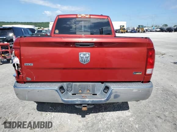 2009 Dodge 1500 SLT with VIN 1D3HB18P89S719073, listed as a Copart auction lot 61256445 with 193,892 mi miles and Salvage title. Bid and sale history available at DreamBid. Image 6.