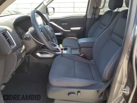 2023 Nissan Frontier Pro-X with VIN 1N6ED1EJ8PN609378, listed as a Copart auction lot 59393845 with 23,440 mi miles and Salvage title. Bid and sale history available at DreamBid. Image 7.