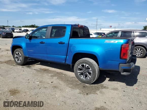 2022 Chevrolet Colorado 2WD Z71 с VIN 1GCGSDEN5N1300915, выставлен на аукционе Copart как лот 62213675 с пробегом 26 239 миль миль и Списание • Salvage title. История ставок и продаж доступна на DreamBid. Изображение 2.