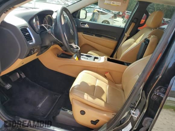 2012 Dodge Durango Citadel with VIN 1C4RDHEG1CC144465, listed as a Copart auction lot 80681145 with 66,307 mi miles and Salvage title. Bid and sale history available at DreamBid. Image 7.