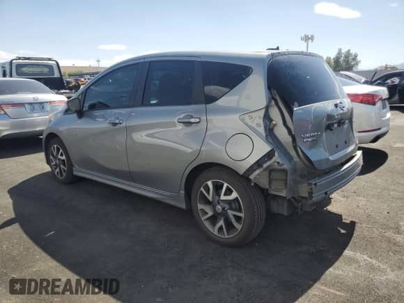 2015 Nissan Note S с VIN 3N1CE2CP9FL391649, выставлен на аукционе Copart как лот 63657075 с пробегом 98 868 миль миль и Списание • Salvage title. История ставок и продаж доступна на DreamBid. Изображение 2.