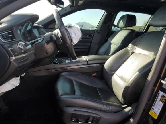 2015 BMW 7 Series 750i with VIN WBAYA8C57FG197624, listed as a Copart auction lot 75291444 with Not provided miles and Salvage title. Bid and sale history available at DreamBid. Image 7.