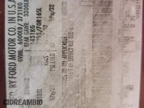 1999 Ford F-150 XL z VIN 1FTZX0729XKB51749, wystawiony jako Copart lot #75480674 z przebiegiem Nie podano mil oraz Szkoda całkowita • Salvage title. Historia ofert i sprzedaży dostępna na DreamBid. Obrazek 14.