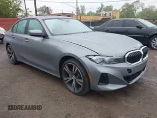 2023 BMW 3 Series 330i xDrive with VIN 3MW89FF01P8D20900, listed as a IAAI auction lot 42311097 with 28,197 mi miles and . Bid and sale history available at DreamBid. Image 1.