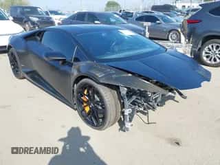 2015 Lamborghini Huracan with VIN ZHWUC1ZF7FLA00780, listed as a IAAI auction lot 43526946 with 21,162 mi miles and . Bid and sale history available at DreamBid. Image 1.