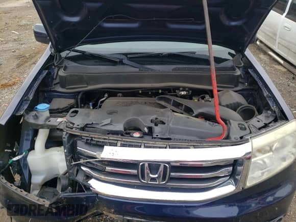 2014 Honda Pilot EX-L с VIN 5FNYF4H55EB039314, выставлен на аукционе Copart как лот 81097085 с пробегом 130 285 миль миль и Списание • Salvage title. История ставок и продаж доступна на DreamBid. Изображение 12.