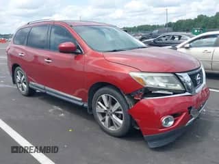 2014 Nissan Pathfinder SL with VIN 5N1AR2MM1EC647902, listed as a IAAI auction lot 42991948 with 130,712 mi miles and . Bid and sale history available at DreamBid. Image 1.
