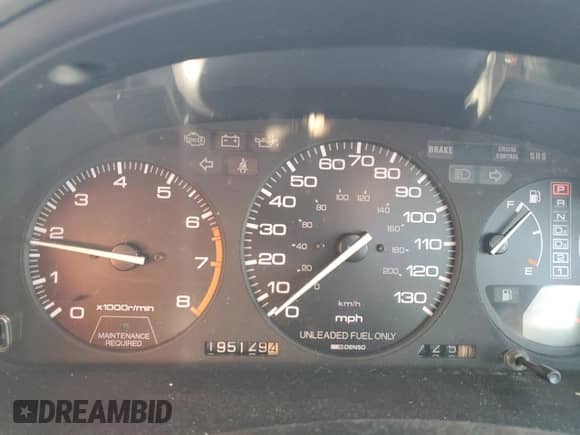 1992 Honda Accord LX z VIN JHMCB765XNC064960, wystawiony jako Copart lot #83900604 z przebiegiem 195 129 mil mil oraz Szkoda całkowita • Salvage title. Historia ofert i sprzedaży dostępna na DreamBid. Obrazek 9.