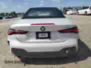 2023 BMW 4 Series 430i with VIN WBA23AT03PCL56790, listed as a Copart auction lot 55554825 with 9,747 mi miles and Salvage title. Bid and sale history available at DreamBid. Image 6.