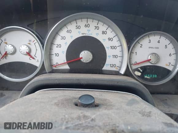 2007 Dodge Dakota SLT with VIN 1D7HW48N37S118556, listed as a IAAI auction lot 41858854 with 155,038 mi miles and . Bid and sale history available at DreamBid. Image 7.