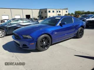 2014 Ford Mustang GT z VIN 1ZVBP8CF8E5264058, wystawiony jako Copart lot #87117325 z przebiegiem 112 282 mil mil oraz Szkoda całkowita • Salvage title. Historia ofert i sprzedaży dostępna na DreamBid. Obrazek 1.