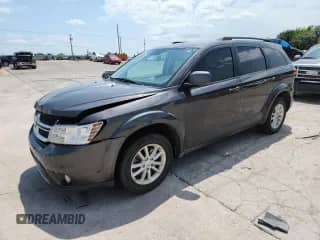 2016 Dodge Journey SXT z VIN 3C4PDCBG7GT145872, wystawiony jako Copart lot #64283285 z przebiegiem 163 401 mil mil oraz Szkoda całkowita • Salvage title. Historia ofert i sprzedaży dostępna na DreamBid. Obrazek 1.