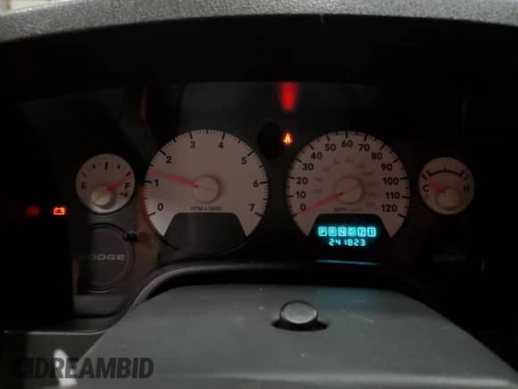 2008 Dodge 1500 ST with VIN 1D7HA18K78J111278, listed as a Copart auction lot 52801785 with 241,823 mi miles and Salvage title. Bid and sale history available at DreamBid. Image 9.