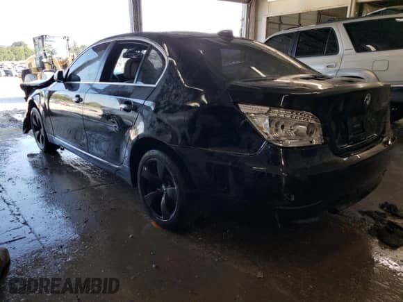 2008 BMW 5 Series 528i with VIN WBANU53548C115593, listed as a Copart auction lot 81136955 with Not provided miles and Salvage title. Bid and sale history available at DreamBid. Image 2.