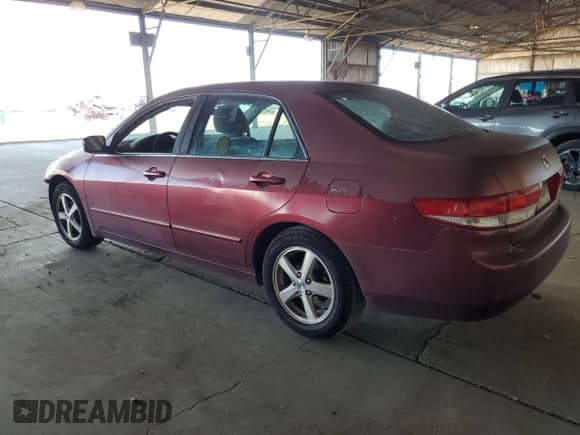 2004 Honda Accord EX with VIN 1HGCM56764A161635, listed as a Copart auction lot 81404475 with 229,218 mi miles and Salvage title. Bid and sale history available at DreamBid. Image 2.