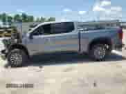 2021 GMC Sierra 1500 AT4 with VIN 1GTU9EET7MZ201306, listed as a Copart auction lot 60824955 with Not provided miles and Salvage title. Bid and sale history available at DreamBid. Image 1.