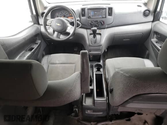 2015 Chevrolet City Express Cargo LT with VIN 3N63M0ZN8FK697867, listed as a Copart auction lot 44226695 with 202,010 mi miles and Salvage title. Bid and sale history available at DreamBid. Image 8.