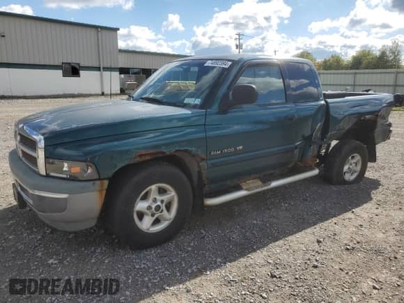 1998 Dodge 1500 with VIN 3B7HC12Z2WG209076, listed as a Copart auction lot 74892394 with 219,965 mi miles and Salvage title. Bid and sale history available at DreamBid. Image 1.