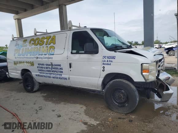2013 Ford Econoline Cargo Commercial with VIN 1FTNS2EW4DDA24681, listed as a Copart auction lot 71933795 with 194,143 mi miles and Salvage title. Bid and sale history available at DreamBid. Image 4.