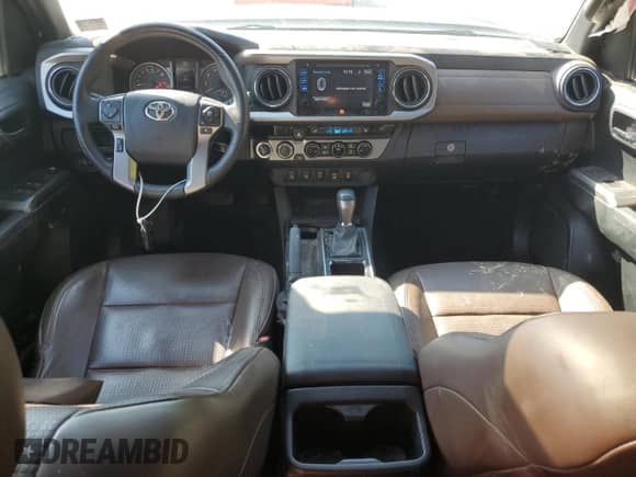 2017 Toyota Tacoma Limited with VIN 3TMGZ5AN0HM097592, listed as a Copart auction lot 68711465 with 78,572 mi miles and Salvage title. Bid and sale history available at DreamBid. Image 8.