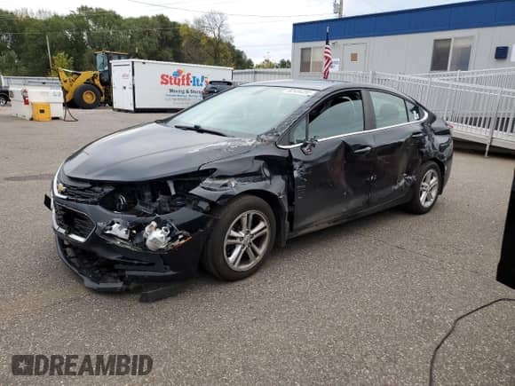 2016 Chevrolet Cruze LT с VIN 1G1BE5SM0G7299832, выставлен на аукционе Copart как лот 82434395 с пробегом 104 158 миль миль и Списание • Salvage title. История ставок и продаж доступна на DreamBid. Изображение 1.