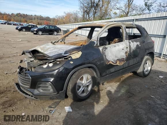 2020 Chevrolet Trax LS с VIN KL7CJNSB4LB041503, выставлен на аукционе Copart как лот 51480185 с пробегом Не указан миль и Списание • Salvage title. История ставок и продаж доступна на DreamBid. Изображение 1.