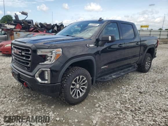 2020 GMC Sierra 1500 AT4 с VIN 3GTU9EET2LG346347, выставлен на аукционе Copart как лот 61020065 с пробегом 88 980 миль миль и Списание • Salvage title. История ставок и продаж доступна на DreamBid. Изображение 1.