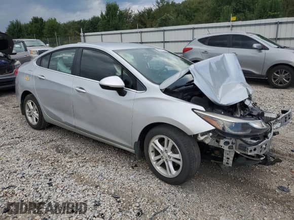 2016 Chevrolet Cruze LT with VIN 1G1BE5SM0G7243048, listed as a Copart auction lot 80890025 with Not provided miles and Salvage title. Bid and sale history available at DreamBid. Image 4.