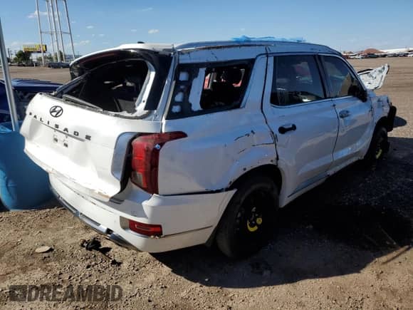 2022 Hyundai Palisade Calligraphy с VIN KM8R74HE5NU487606, выставлен на аукционе Copart как лот 71195655 с пробегом 24 303 миль миль и Списание • Salvage title. История ставок и продаж доступна на DreamBid. Изображение 3.