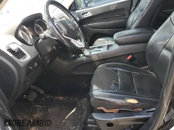 2012 Dodge Durango Citadel with VIN 1C4RDJEG3CC130624, listed as a Copart auction lot 63826465 with 218,600 mi miles and Salvage title. Bid and sale history available at DreamBid. Image 7.
