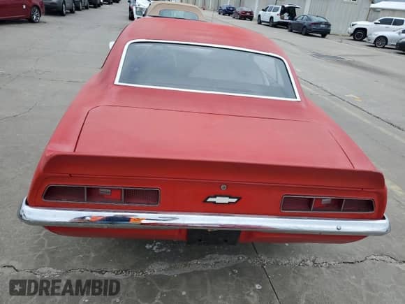 1969 Chevrolet Camaro с VIN 123379N533684, выставлен на аукционе Copart как лот 74764744 с пробегом 91 198 миль миль и Списание • Salvage title. История ставок и продаж доступна на DreamBid. Изображение 6.