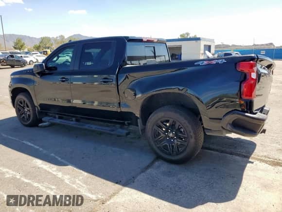 2024 Chevrolet Silverado 1500 RST with VIN 2GCUDEED0R1218794, listed as a Copart auction lot 81758355 with 28,766 mi miles and Salvage title. Bid and sale history available at DreamBid. Image 2.
