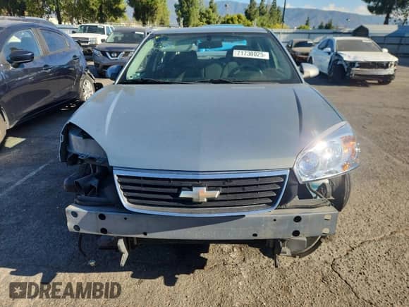 2007 Chevrolet Malibu 2LT с VIN 1G1ZT58N37F228487, выставлен на аукционе Copart как лот 71730025 с пробегом 100 874 миль миль и Списание • Salvage title. История ставок и продаж доступна на DreamBid. Изображение 5.