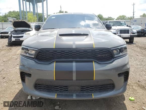 2024 Dodge Durango SRT 392 Plus with VIN 1C4SDJGJ1RC239957, listed as a Copart auction lot 64465095 with 9,630 mi miles and Salvage title. Bid and sale history available at DreamBid. Image 5.